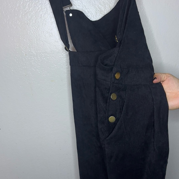 Black Jumpsuit with Gold Accents - Picture 10 of 13